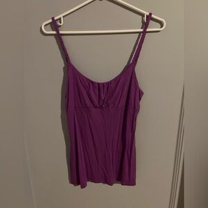 Arizona Jeans Tank Top Purple M NWT
